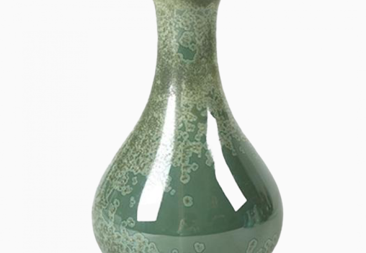 Глазурь Темно-зеленая кристалл, 1180-1250, суспензия 200 грамм 