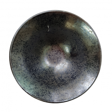 Глазурь чёрная кристаллическая, 1180-1250, суспензия 450 грамм 
