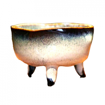 Глазурь Тучка, черно-белая, 1180-1250, двухкомпозитная 400 грамм